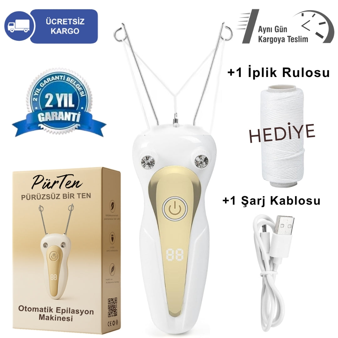 Pürten Pro Otomatik Epilasyon Makinesi